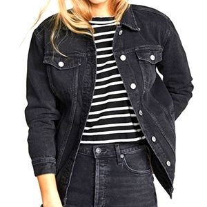 Madewell Oversized Jean Jacket size Small